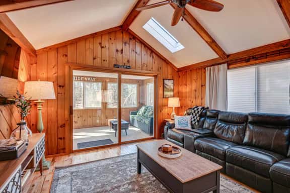 Lakes Region Retreat | Fire Pit | Alton Bay