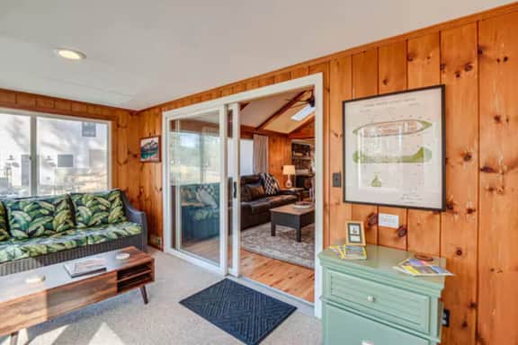 Lakes Region Retreat | Fire Pit | Alton Bay